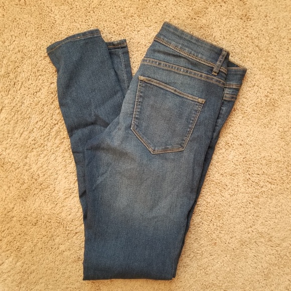 H&M Divided Skinny Stretch Blue Denim Jeans - Picture 7 of 7